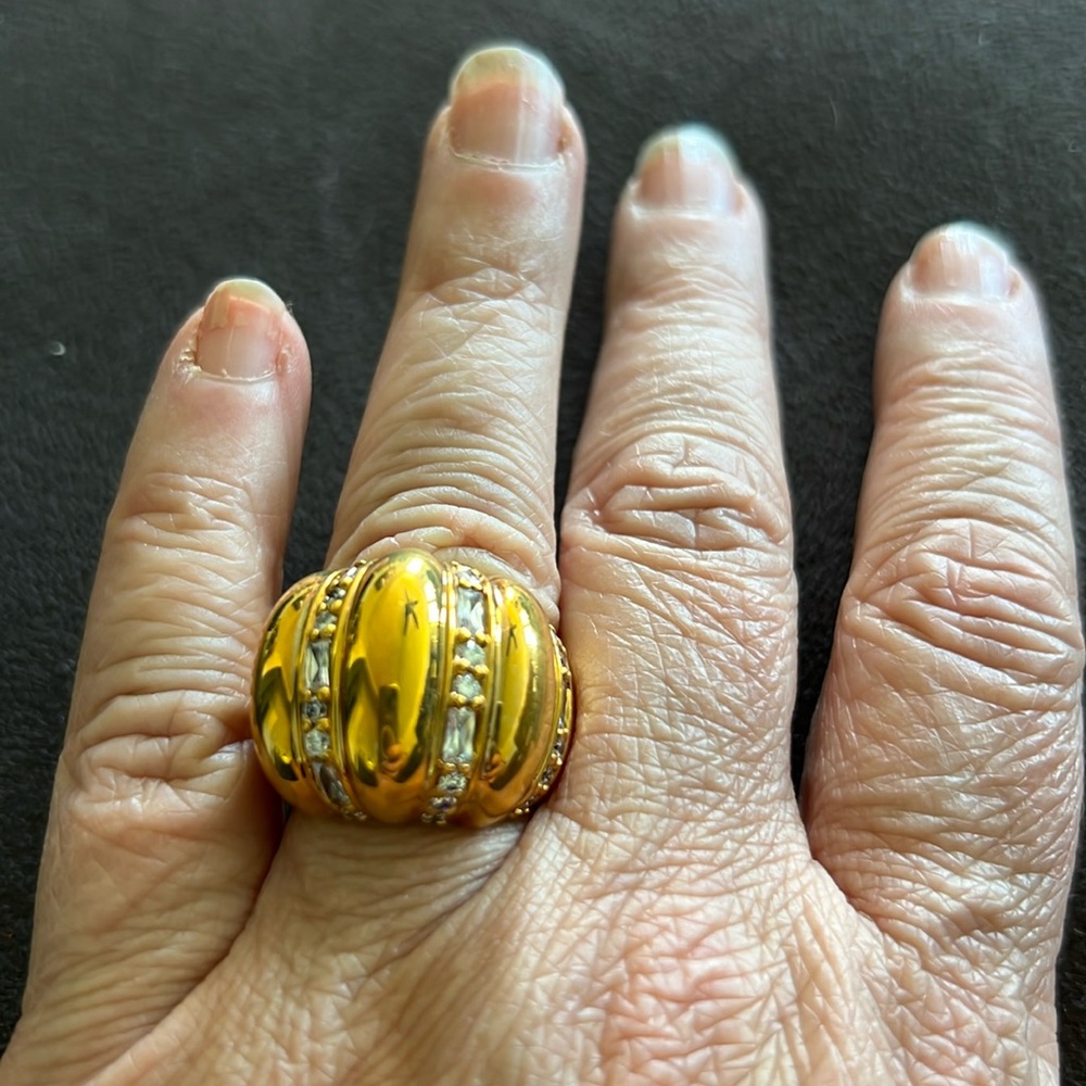 Gold Cocktail Ring